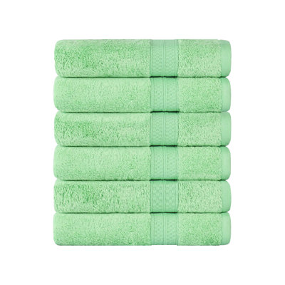 Ensemble de serviettes Nolhan 60% coton et 40% rayonne de bambou