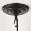 Lustre noir industriel de style lustre rustique rétro à 18 lumières de style lustre noir pour salle à manger, îlot de cuisine, salon, E12