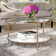 Linvel Glass Top Coffee Table