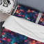 Purple And Blue Matrix Cubes I Box Stitch Geometric Shapes Duvet Cover-481390566