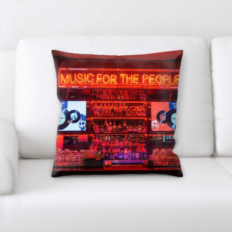 Coussin décoratif néon Waithman