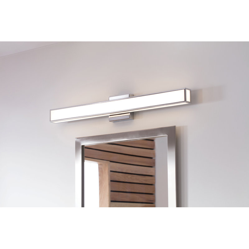 Alto 24" Integrated LED Bath Vanity Light Bar, Chrome