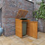 Tiger Wooden Single Bin Store