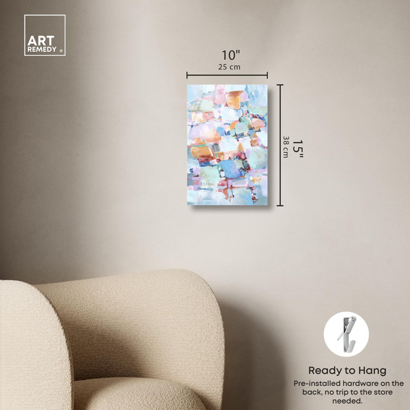 Impression sur toile «Stronger with you» par Art Remedy, H 15 po x l 10 po