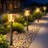 Solar Pathway Lights Outdoor, Modern Brighter Solar Powered Landscape Path Lights, Ip65 Waterproof Outdoor Solar Garden Lights For Yard Patio Driveway Walkway Lawn Sidewalk Decorative