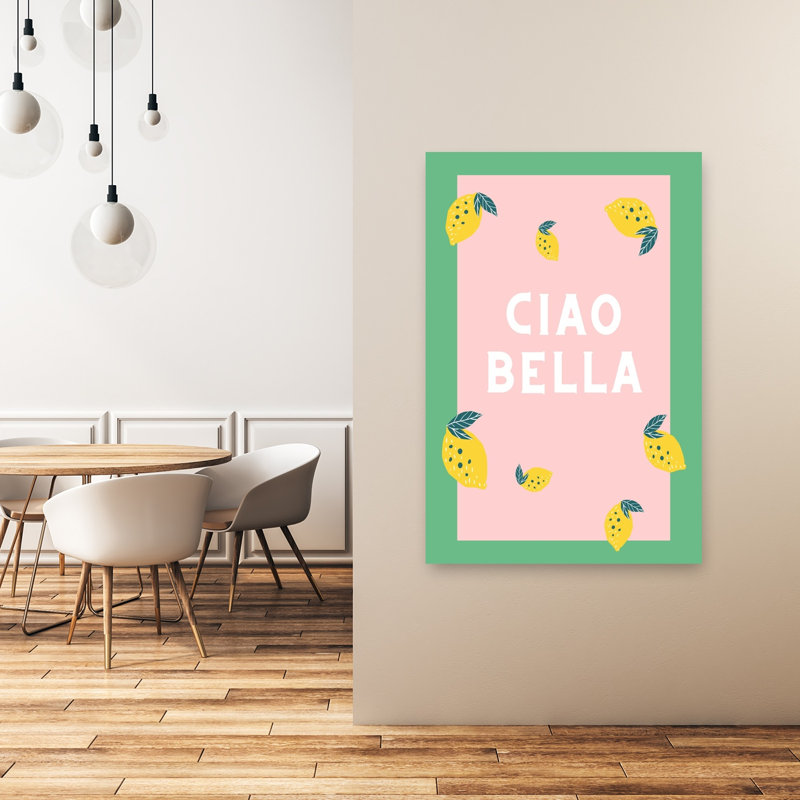 Reproduction d'art mural de fruits d'été abstraits contemporains de Cao Bella, 48" H x 32" W