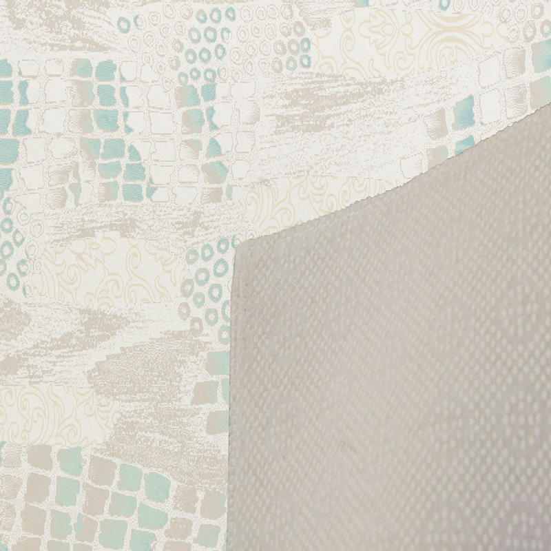 Stylish Woven Carpet (3.9 x 4. ft), 1% Polyester, Pile Height: .3 in | Antibacterial & Non-Slip Underside, 3D Digital Printing | Machine Washable, Perfect for Home Décor, Living Room & Bedroom Use