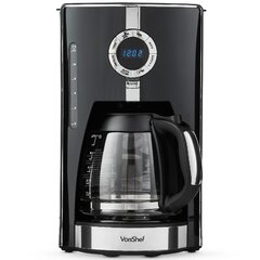 Vonshef 220-volts Digital Programmable Coffee Maker with Permanent Fiter  and Hot Plate