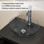Meuble-lavabo mural 24 po avec lavabo vasque Sharee-38386399