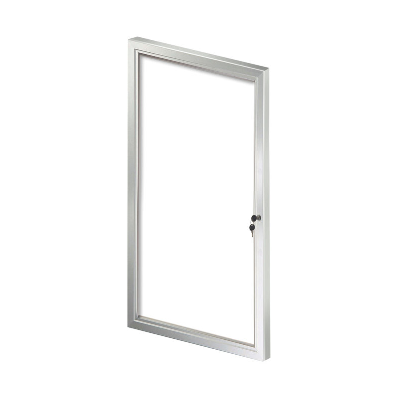 Small Enclosed Magnetic Message Board w/ Lock & Key
