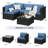 Diamondville 4-Person Outdoor Seating Group with Cushions-94615721