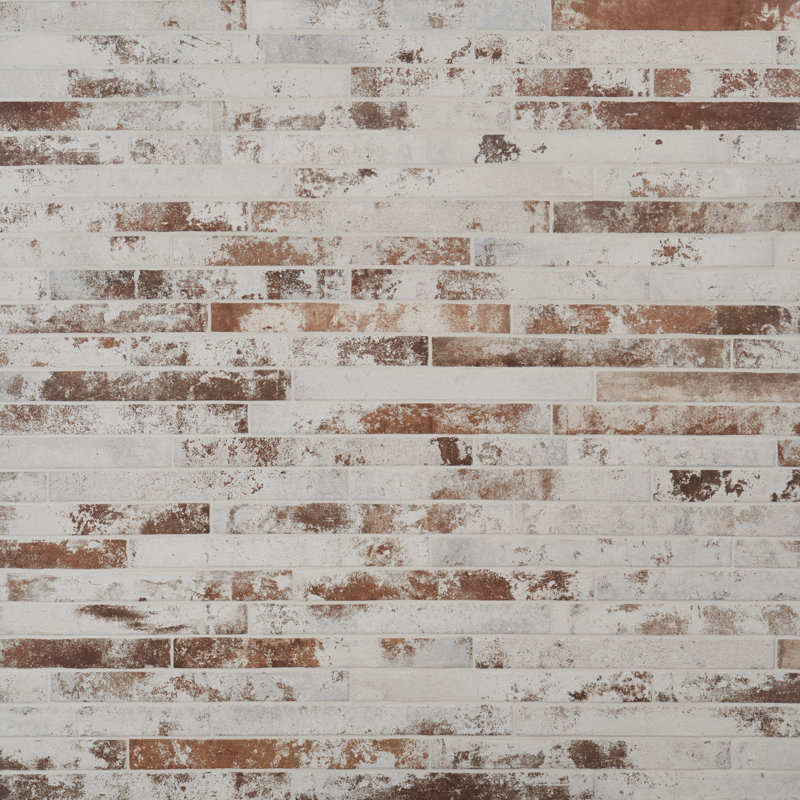 Bantry 1.88 In. X 17.71 In. Matte Porcelain Floor And Wall Tile (8.28 Sq. Ft. / Case), White