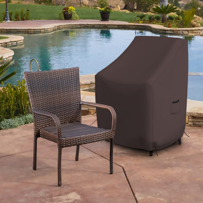 Outdoor Cover, 86.4cm H x 61cm W x 81.3cm D, Coffee
