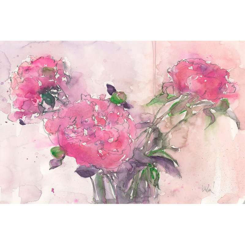 «Pink Blush», reproduction sur toile tendue, H 30 po x l 45 po x P 1,5 po