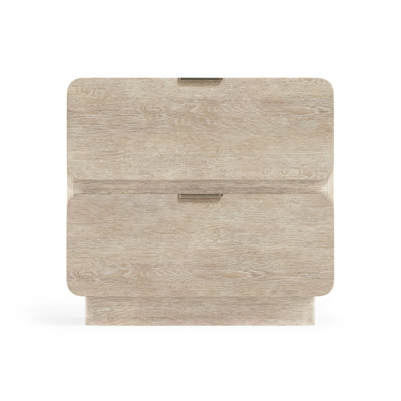 Antibes 2 - Drawer Solid Wood Nightstand
