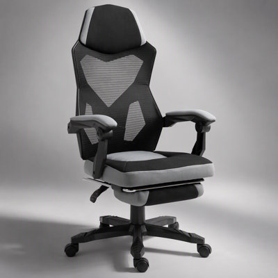 Fauteuil de direction luxueux avec hauteur réglable, dossier inclinable et coussin en cuir rembourré pour un confort et un style ultimes
