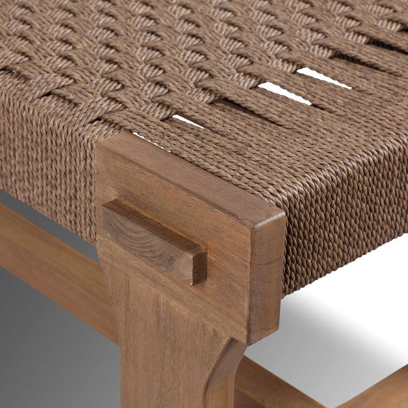 MOXIE Outdoor Teak Dining Bench