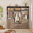 Modular Walk in Closet Organizer System with a rod,7 shelves and 10 drawers-2018076139