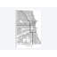 «Chicago Minimal Urban Blueprint Map», impression sur toile-33088804-72239713-72239714
