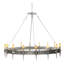 Dallas 16 - Light Candle Style Wagon Wheel Chandelier-28638836