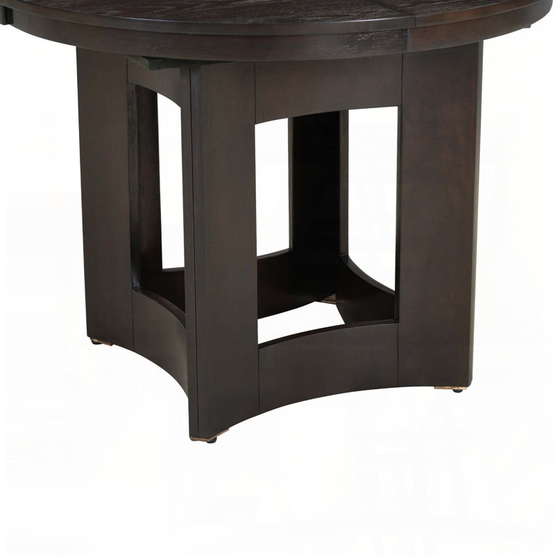 Table de salle à manger extensible Farmhouse, Noir