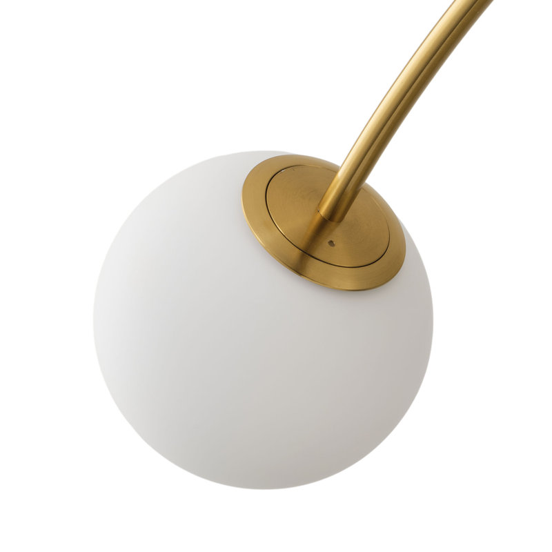 Luminaire suspendu 5 lumières imitation cuivre