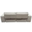 Fauteuil modulaire 2 places avec dossiers réglables Jazz en tissu brun clair Jazz