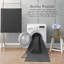 Austell Machine Woven Synthetic Area Rug in Dark Gray-2031843592