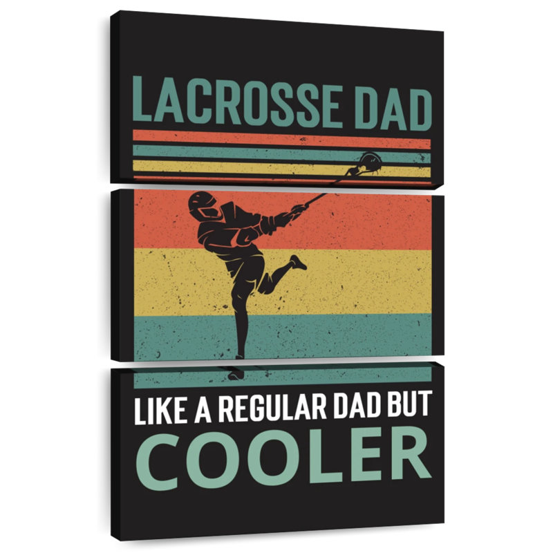 Sirci Lacrosse Dad, H 32 po x l 20 po