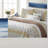 Reversible Cotton Percale Bedding Sets King, Farmhouse Bedroom Home