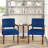 Soave 32.6'' Tall Accent Chairs Sets for Living Room, Accent Armchair with End Table-2096779231