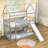 Kimballton Kids Twin Over Twin Bunk Bed-84824594