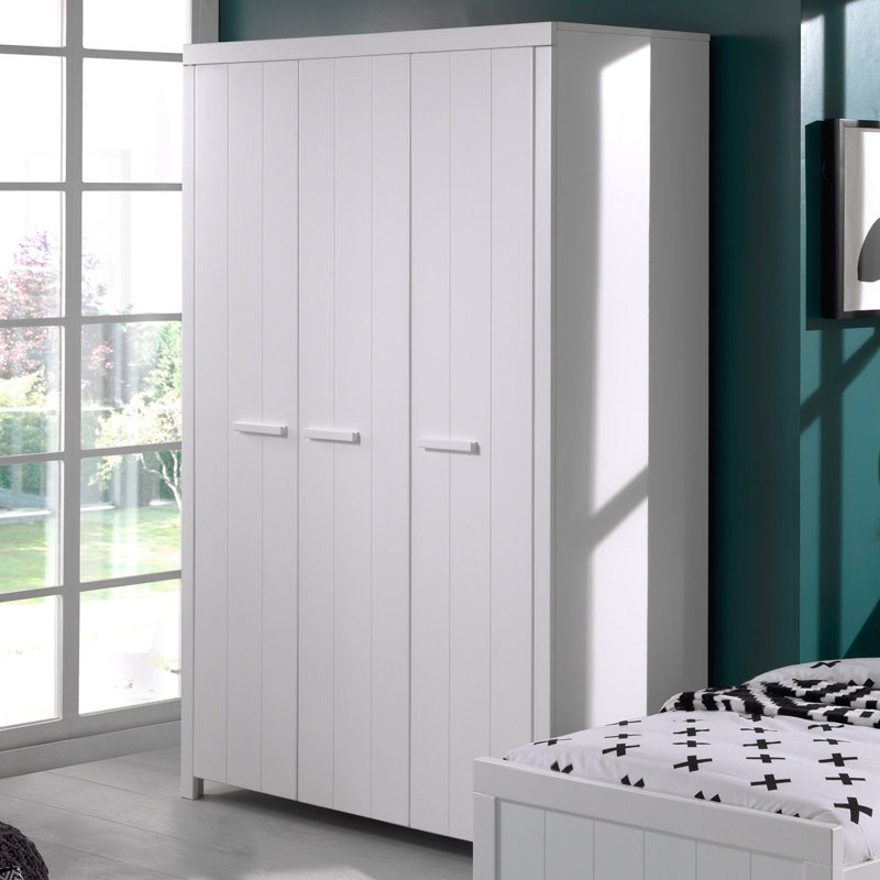 3 Door Manufactured Wood Wardrobe