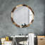 Huldar Glass Flat Wall Mirror