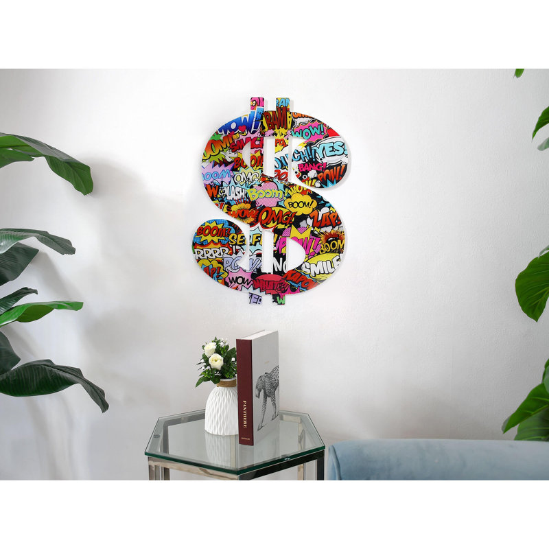 Daebreona Abstract Wall Decor on Glass