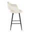 Tabouret de bar à hauteur fixe 26 "avec pieds en métal et repose-pieds carré Lake-1407281374-1405943440
