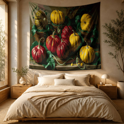 Tapisserie murale légumes Ulluco