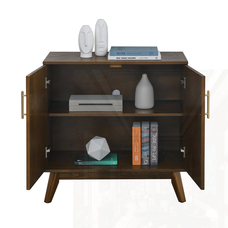 Buffet Mid-Century, Noyer