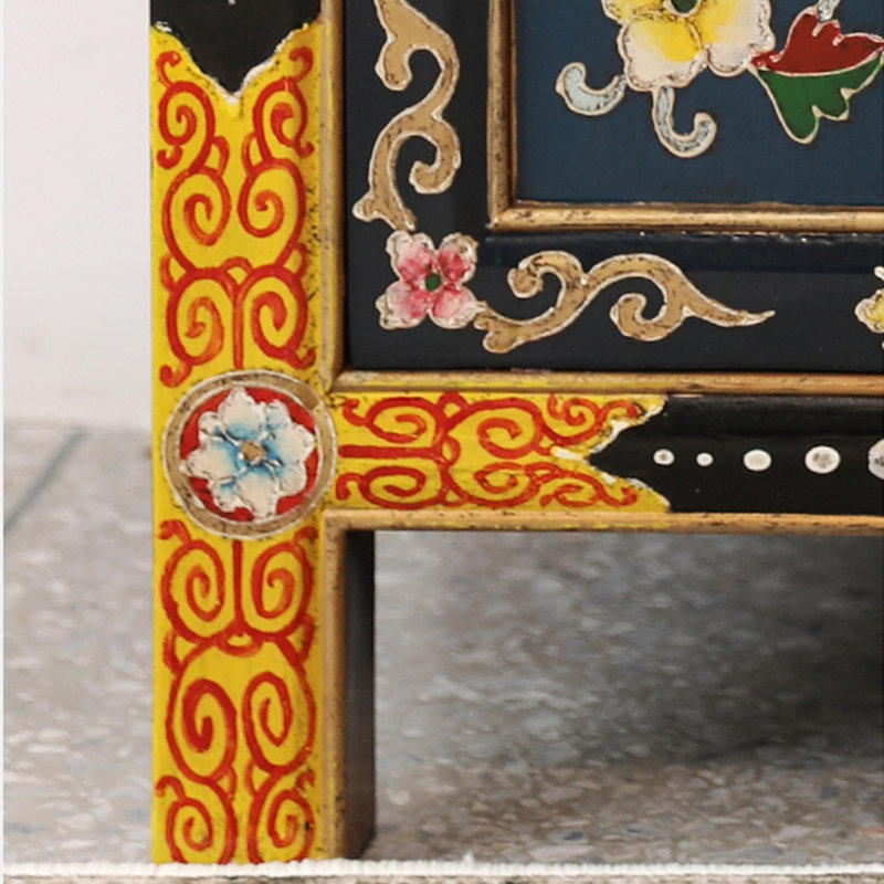Exquisite Retro Practical Accent Cabinet
