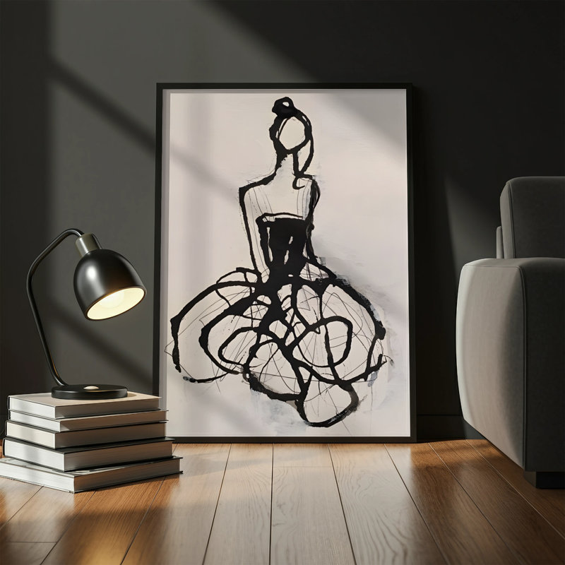 Modern Abstract Matte Poster, 22x34