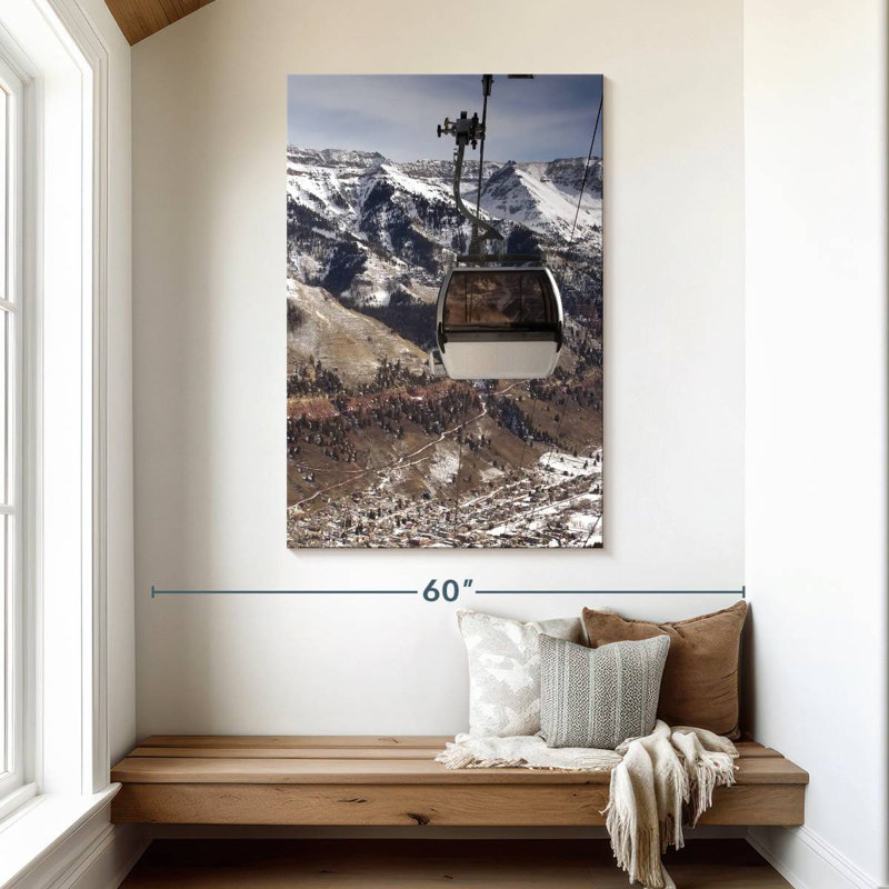 Aime Telluride Cable Car, 48" H x 32" W