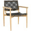 Fauteuil en cuir véritable de 22,83 po de largeur Joshelin-48635796-48675564