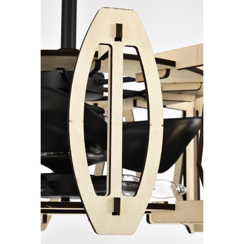 Honeykiss 14'' Ceiling Fan with Light Kit