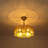 6 - Light 19.7'' Caged Ceiling Fan with Light Kit and Remote Control