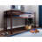 Johannes Solid Wood Twin Low Loft Bed with Ladder and Tent-208540156-208540034