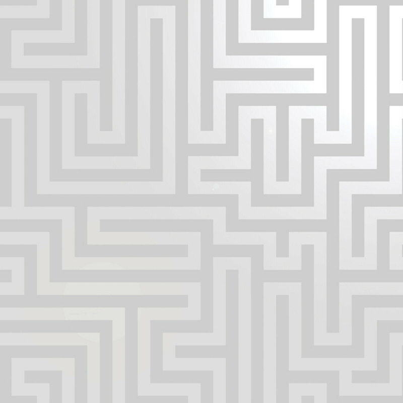 Metallic Bold Stripe Stripes Feature Wallpaper, Grey