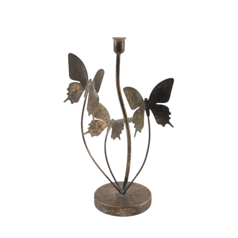 Metal Tabletop Candelabra