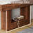  Mia Rustic Console Table With Storage, 55 Inch Farmhouse Wooden Entryway Table For Hallway, Living Room, Foyer-1235980878