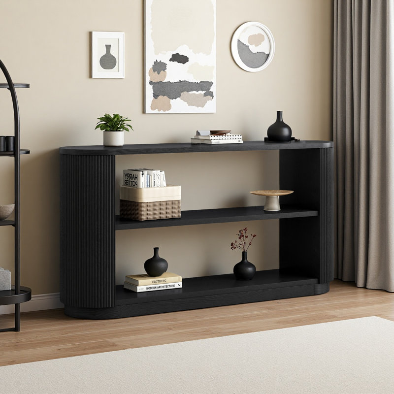 Console de vestibule moderne Mirod, Noir