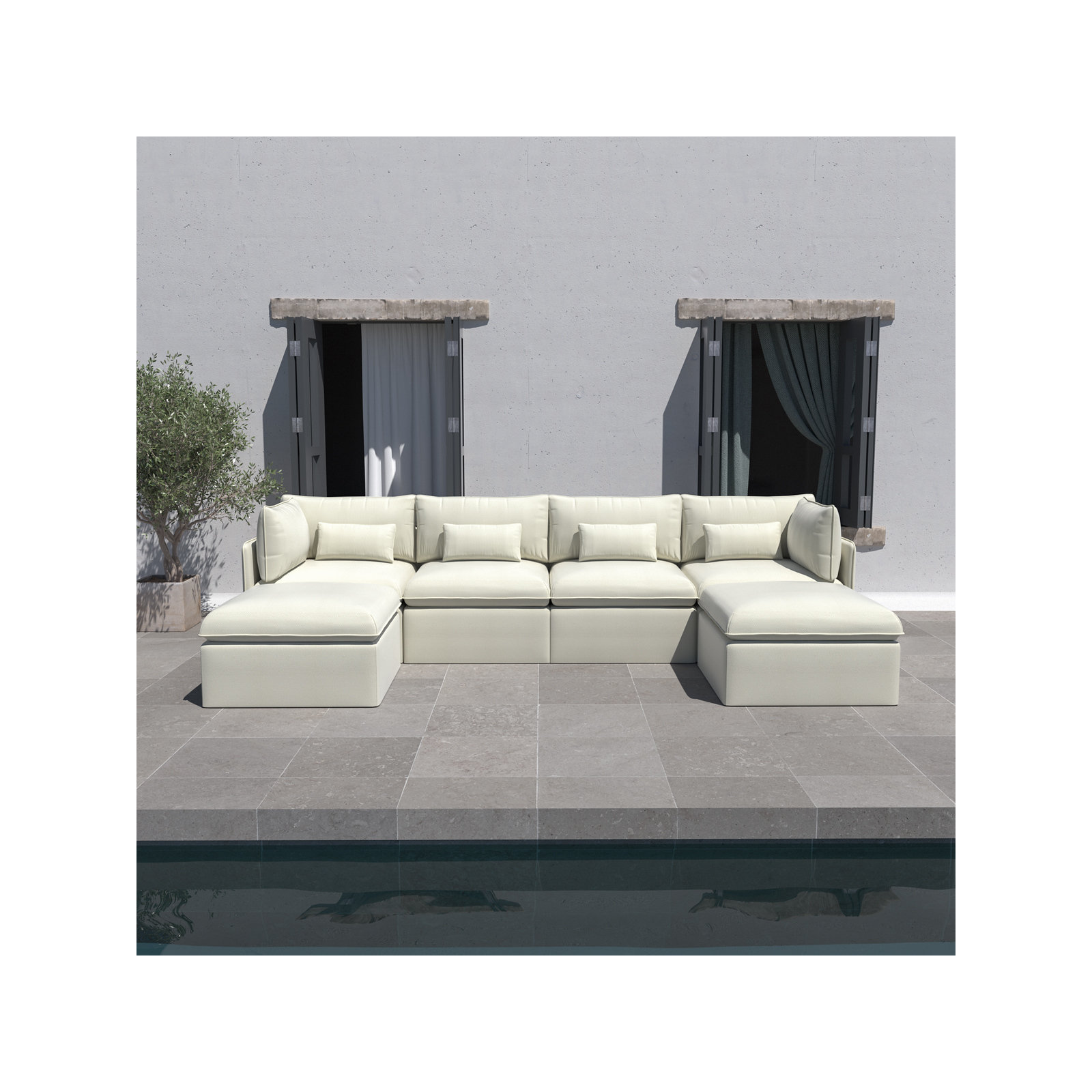 Valliere 6pc Multi-Chair Seating Group